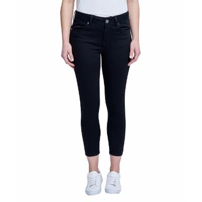 Seven7 Jeans Booty Shaper Ankle Skinny in Black Rinse Black Rinse 6 26