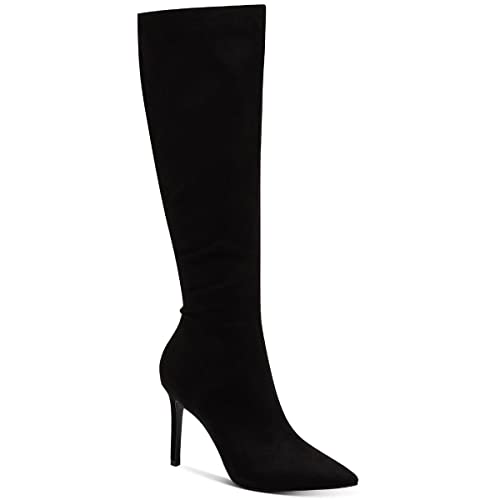 INC Womens Rajel Solid Faux Suede Knee-High Boots