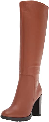 Kenneth Cole Women's Women's Justin 2.0 Knee High Boot, Cognac, 5