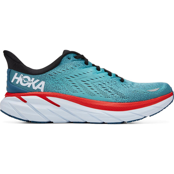 Hoka Men's Clifton 8 Shoes | 14 D | Real Teal/Aquarelle