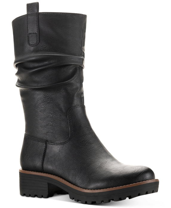 Sun + Stone Women's Nelliee Lug Sole Slouch Boots