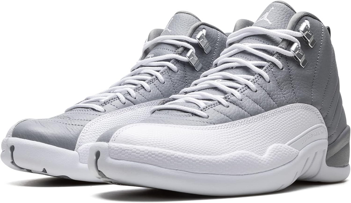 Jordan Mens Air 12 Retro, Stealth/White-cool Grey, 7 US