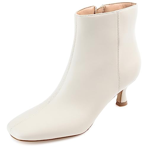 Journee Collection Kelssa Tru Comfort Foam Wide Width Square Toe Kitten Heel Ank