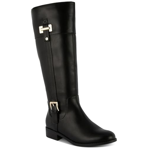 Karen Scott Women's Edenn Buckled Riding Boots