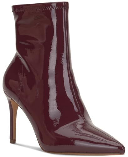 Jessica Simpson Womens' Semaja Pointed-Toe Booties, Berrylious Patent, 9.5