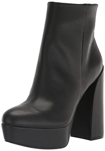 GUESS Women's Crafty Ankle Boots, Black 001, 5.5