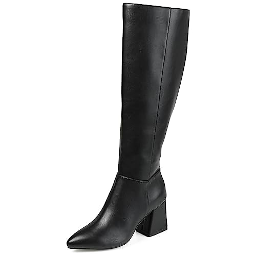 Journee Collection Womens' Landree Block Heel Riding Boots