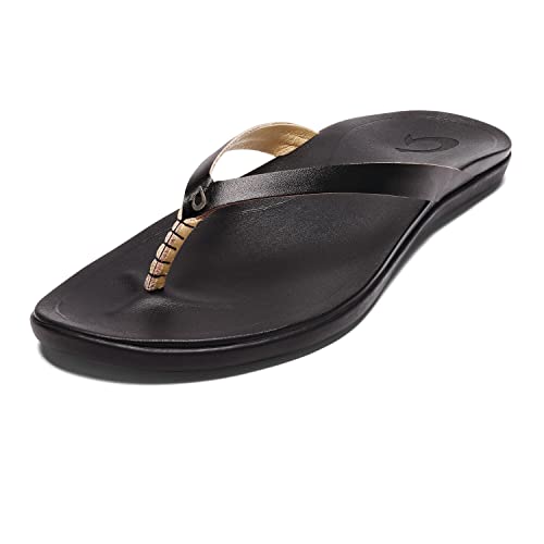 OLUKAI Women's Ho'Opio Leather Sandals