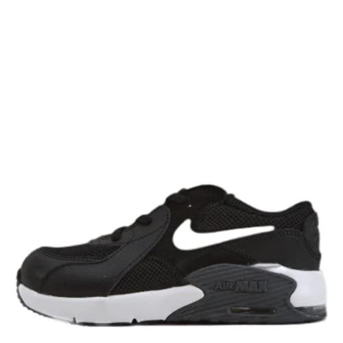 Nike Toddlers Air Max Excee, Black/Dark Grey/White, 4 Toddler