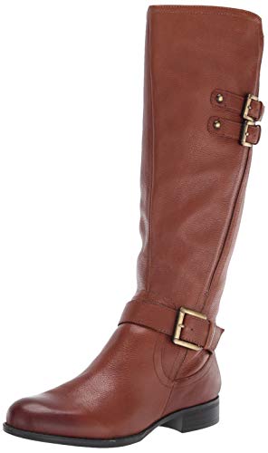 Naturalizer Womens Jessie Knee High Buckle Detail Riding Boots