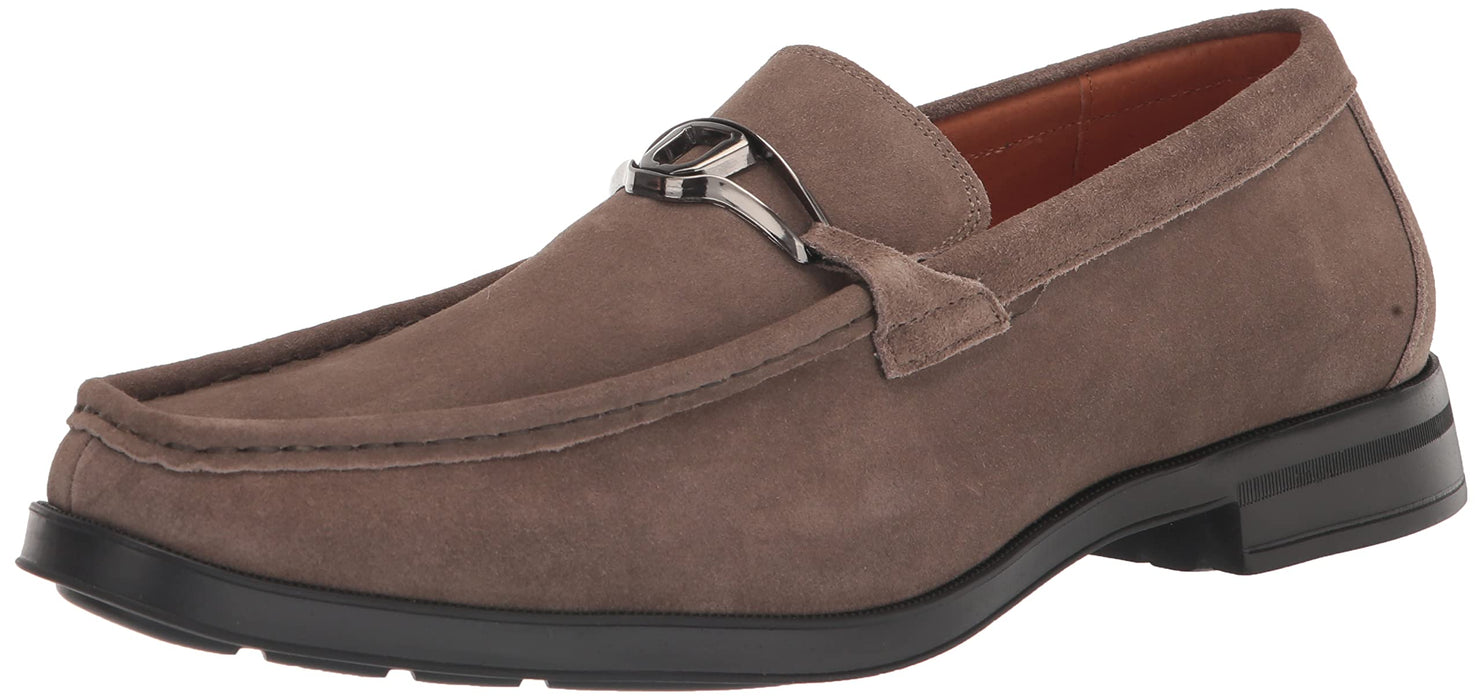 Stacy Adams Palladian Moc Toe Slip-On Loafer Fossil 10 M