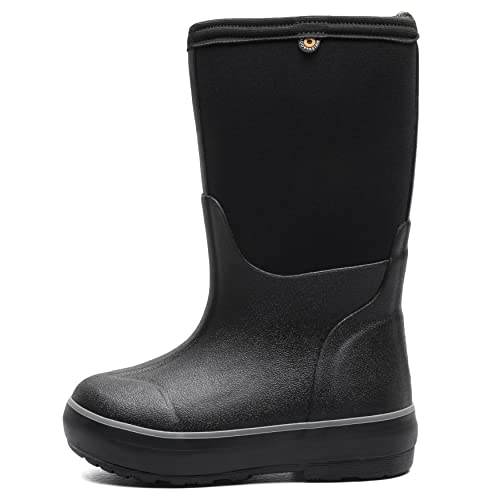 Bogs Kids' Classic Solid No Handles 3 Season Rain Boots