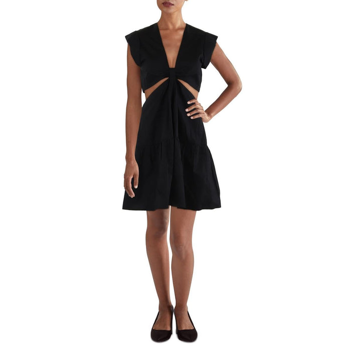 Steve Madden Amanda Mini Dress Black LG (US 10-12)