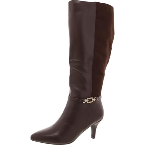 Karen Scott Women's Freylyn Buckled Dress Boots