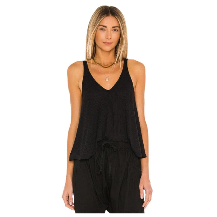 Free People Dani Tank Top Black SM