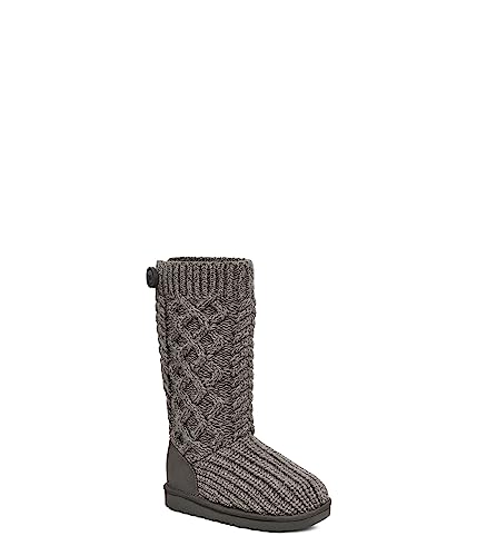 UGG Unisex-Child Classic Cardi Cabled Knit Boot