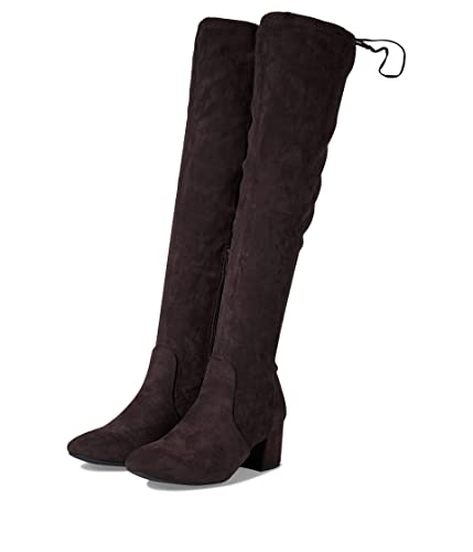 Sugar Womens' Ollie Faux Suede Over The Knee Boots