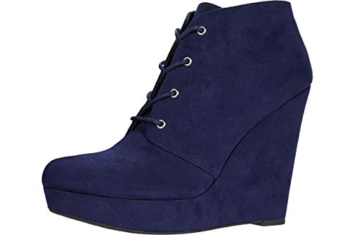 GBG Los Angeles Women's Aheela Platform Cushioned Dress Booties
