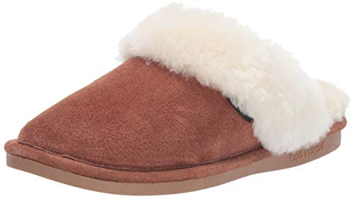 Old Friend womens Scuff Slipper, Chestnut II, 10 US