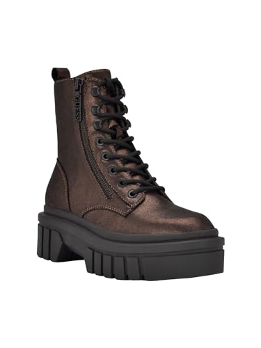 GUESS Women's Ferina Combat Boots