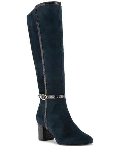 Karen Scott Women's Isalee Buckled Zip Dress Boots