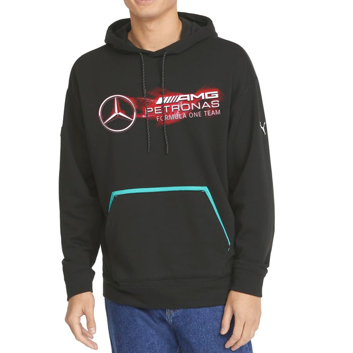 PUMA Mercedes F1 Nightride Hoodie Puma Black MD