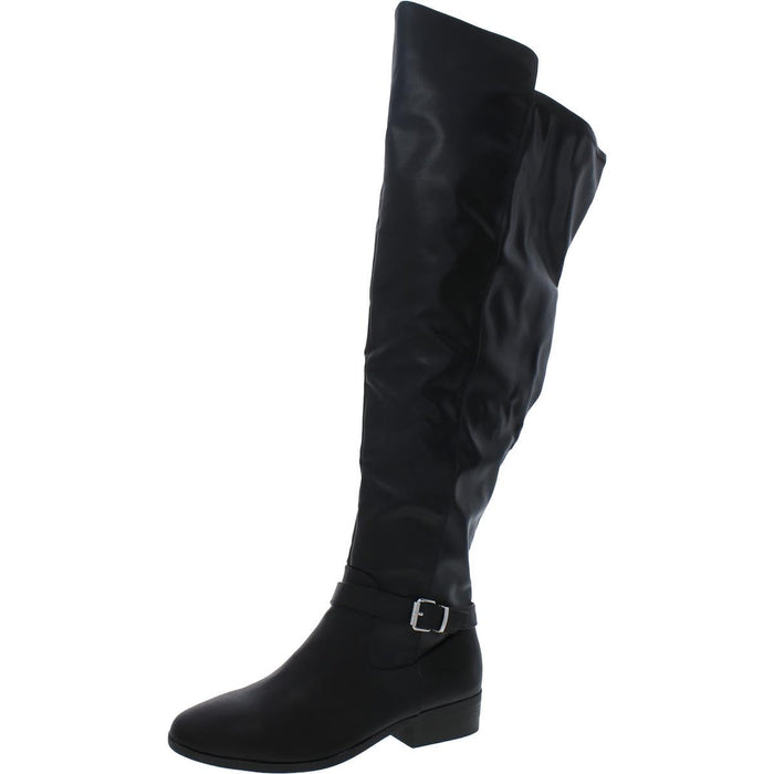 Style & Co Charlaa Womens Buckled Over-the-Knee Boots