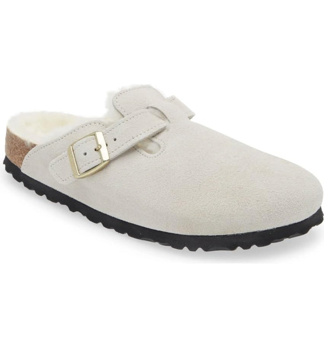 Birkenstock Unisex Boston Shearling Clogs