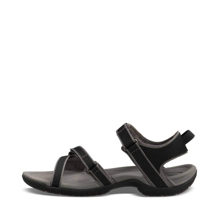 Teva womens W Verra Sandal, Black/Grey, 9.5 US