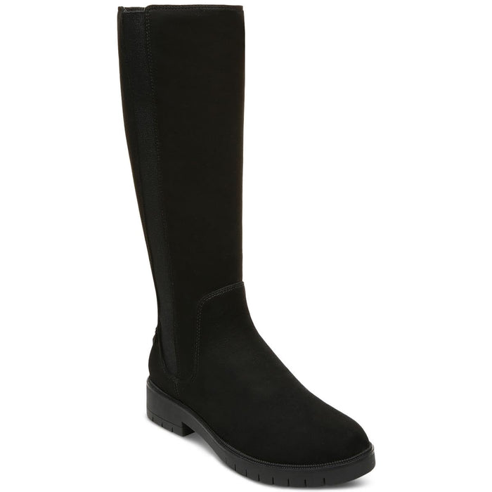 Style & Co Womens' Lug Sole Round Toe Knee-high Boots, Black, 9