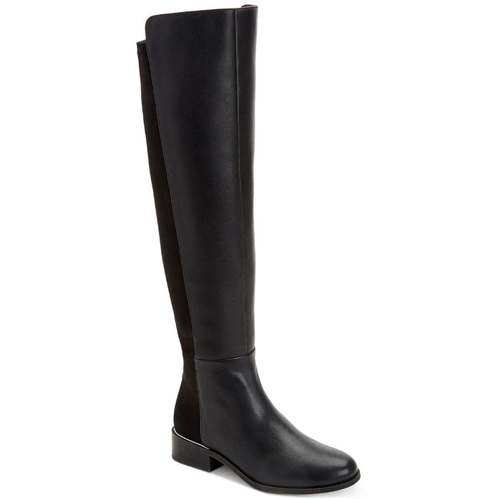 Alfani Womens Ludlowe Zipper Pull On Over-The-Knee Boots