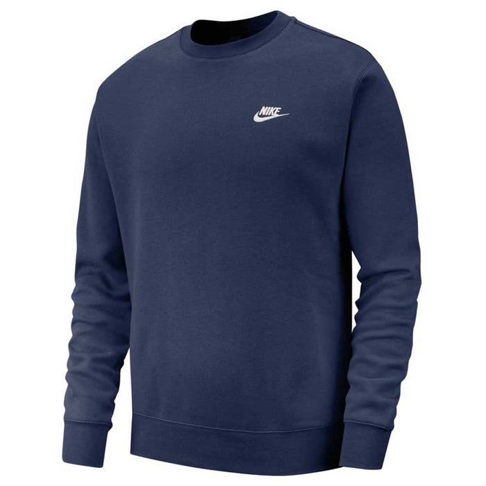 Nike Men's NSW Club Crew, Midnight Navy/White, X-Large