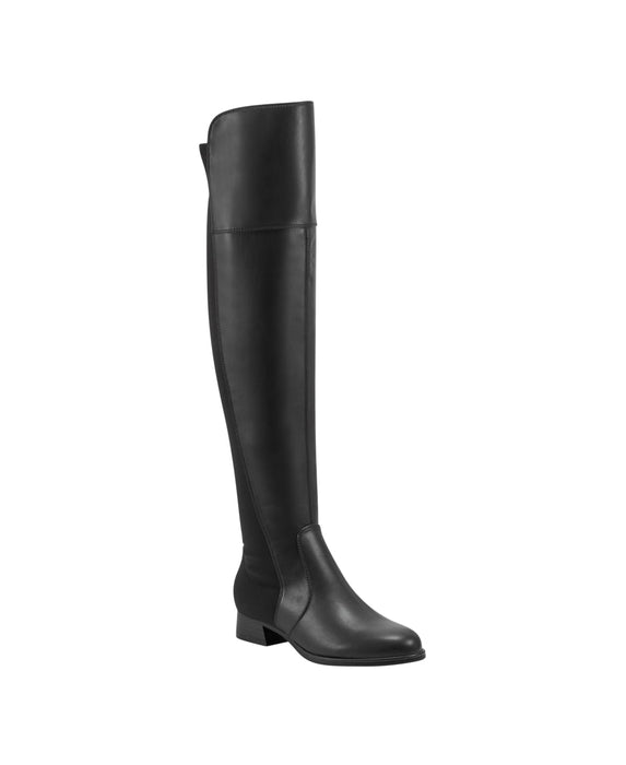 Marc Fisher Women's Terrea Knee High Boots, Black, 7