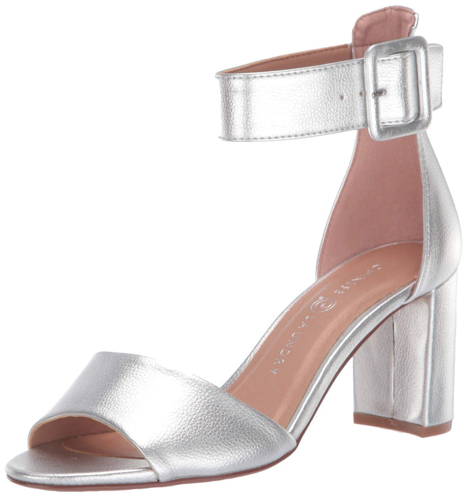 Chinese Laundry Rumor Silver Metallic 6 M