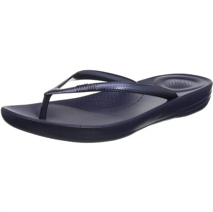 FitFlop Women's Solid IQUSHION Ergonomic FLIP-Flops