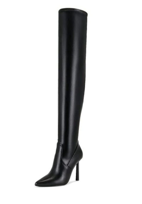 Steve Madden Vivee Paris Pointed Toe Stiletto Heel Over The Knee Boots