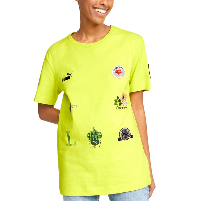 PUMA Puma X Liberty Badge Tee Sulphur Spring MD