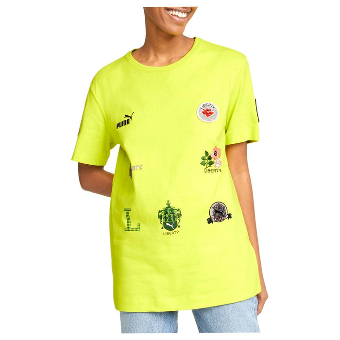 PUMA Puma X Liberty Badge Tee Sulphur Spring XL