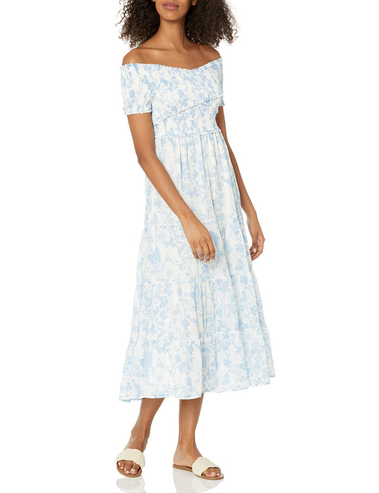 Steve Madden Joie De Vivre Dress Faded Blue XS (US 0-2)