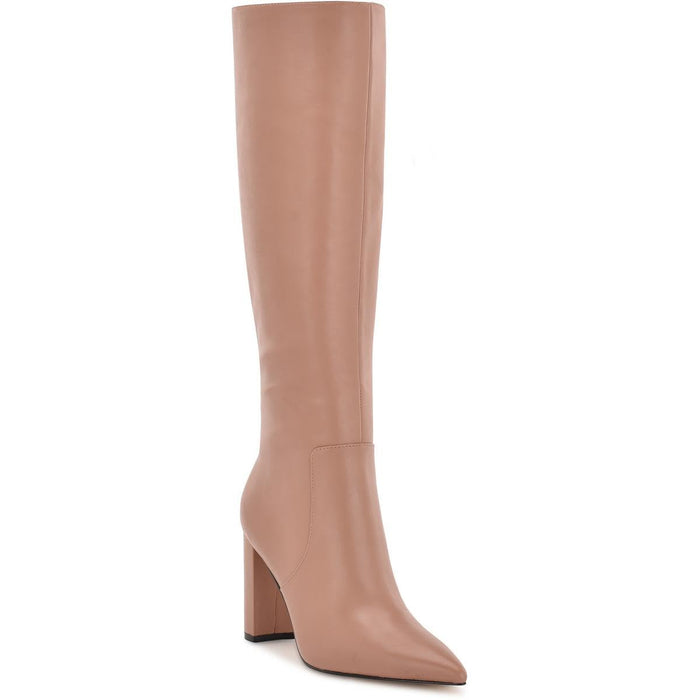 Nine West Women's Danee Knee High Boots, Medium Natural, 7.5