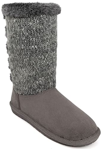 Sugar Womens' Panthea Slip On Winter Boots Warm Winter Booties