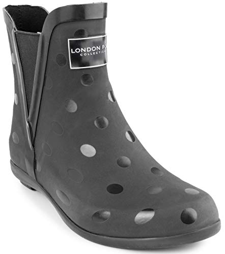 LONDON FOG Womens Piccadilly Rain Boot