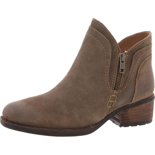 BORN Womens' Malta II Zipper Suede Booties