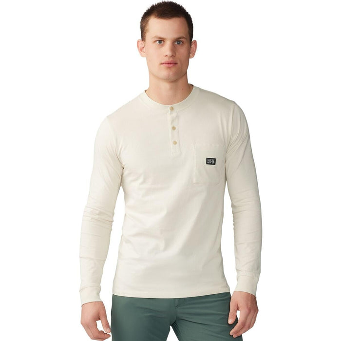 Mountain Hardwear Cotton Ridge? Long Sleeve Henley Stone 2XL