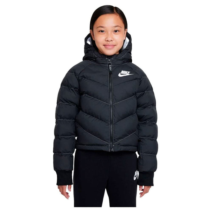 Nike Girls Synthetic Fill Hooded Jacket Little Kid XS