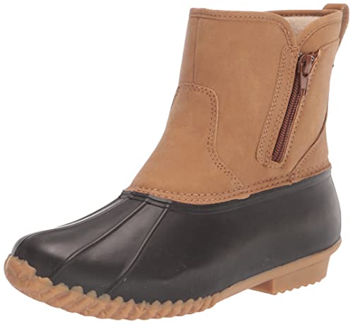 JBU by Jambu Women's Martha Waterproof Rain Boot, Brown, 6