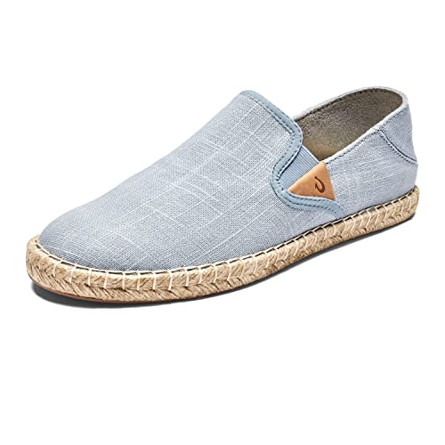 OLUKAI Kaula Pa'a Kapa Women's Espadrilles, Lanai Breeze/Lanai Breeze, 7