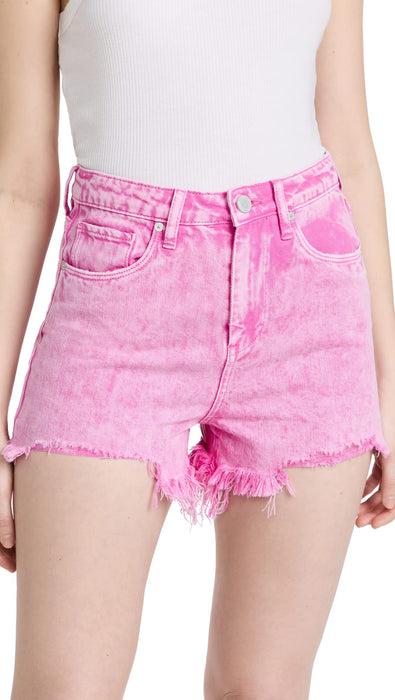 Blank NYC Reeve High-Rise Cutoffs Shorts Pink 31
