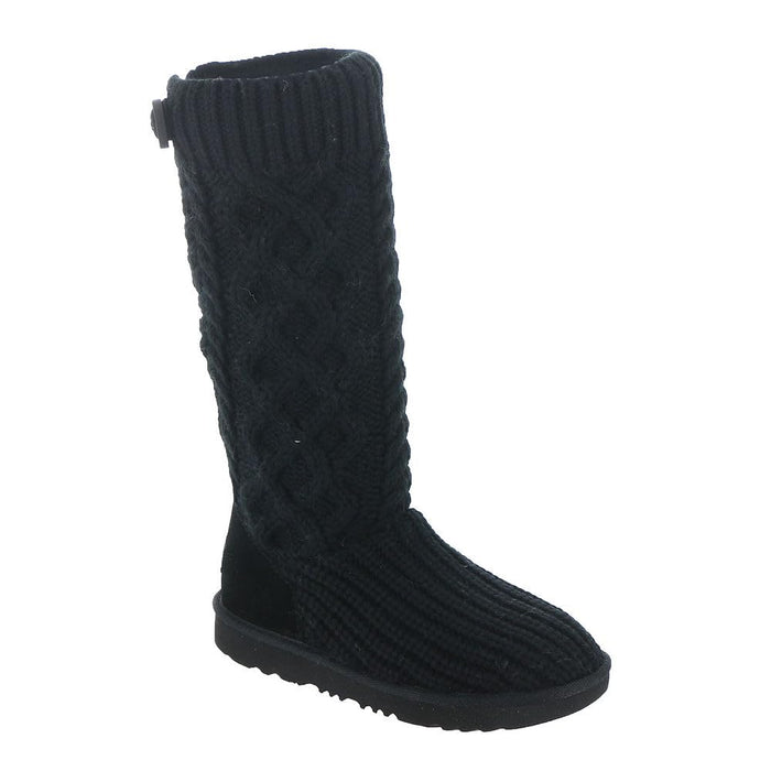 UGG Unisex-Child Classic Cardi Cabled Knit Boots