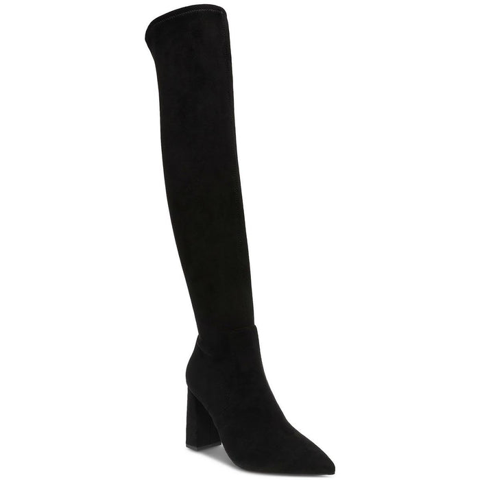 Wild Pair Eileene Pointed-Toe Block-Heel Over-the-Knee Boots